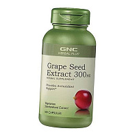 Экстракт виноградных косточек, Grape Seed Extract, GNC