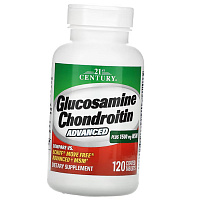 Глюкозамин Хондроитин МСМ, Glucosamine Chondroitin Advanced, 21st Century