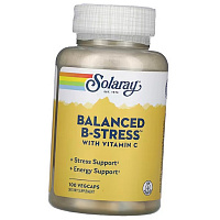 Витамины от стресса, Balanced B Stress, Solaray