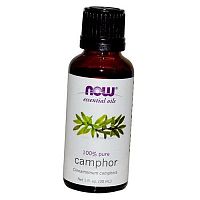 Камфорное масло, Camphor Oil, Now Foods