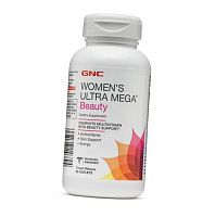 Комплекс витаминов для женщин, Womens Ultra Mega Beauty, GNC