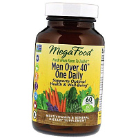 Витамины для мужчин после 40 лет, Men Over 40 One Daily, Mega Food