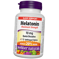 Melatonin Maximum Strength 10 Webber Naturals
