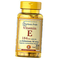 Витамин Е с Селеном, Vitamin E with Selenium, Puritan's Pride