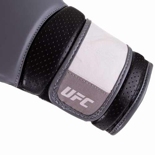 Перчатки боксерские Pro Training UHK-69996 (18oz Серо-черный )