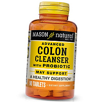 Комплекс для поддержки кишечника, Advanced Colon Cleanser with Probiotic, Mason Natural