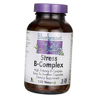 Стресс В Комплекс, Stress B-complex, Bluebonnet Nutrition