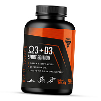 Омега 3 для спортсменов, Omega 3 + D3 Sport Edition, Trec Nutrition