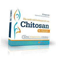 Хитозан с хромом, Chitosan plus chromium, Olimp Nutrition