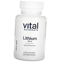 Литий Оротат, Lithium 20, Vital Nutrients