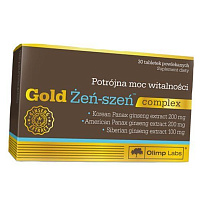 Экстракт женьшеня и черного перца, Gold Ginseng complex, Olimp Nutrition