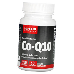Коэнзим Q10, Co-Q10 200, Jarrow Formulas 