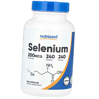 L-Селенометионин, Selenium 200, Nutricost