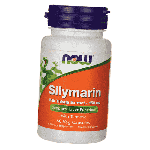 Купити Екстракт розторопші, Silymarin Milk Thistle Extract 150, Now Foods 
