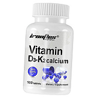 Витамины Д3 К2 и Кальций, Vitamin D3 + K2 Calcium, Iron Flex
