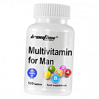 Комплекс витаминов для мужчин, Multivitamin for Men, Iron Flex