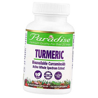 Органический экстракт куркумы, Turmeric 250, Paradise Herbs