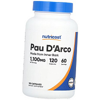 Кора муравьиного дерева, Pau D'Arco 1100, Nutricost