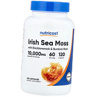 Экстракт ирландского мха, Irish Sea Moss 10000, Nutricost