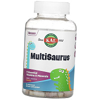 Мультивитамины и Минералы для детей, MultiSaurus Vitamins & Minerals, KAL