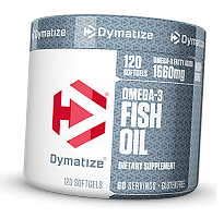Рыбий жир, Омега 3, Omega-3 Fish Oil, Dymatize Nutrition