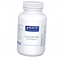 Куркумин с биоперином, Curcumin 500 with Bioperine, Pure Encapsulations