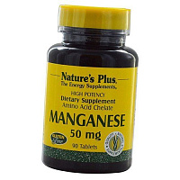 Хелат Марганца, Manganese 50, Nature's Plus