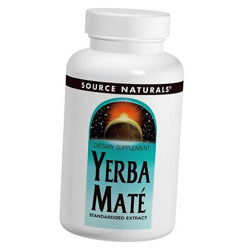 Купити Екстракт листя мате, Yerba Mate, Source Naturals