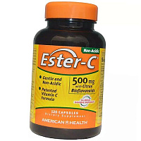 Эстер С с Цитрусовыми Биофлавоноидами, Ester-C 500 with Citrus Bioflavonoids Caps, American Health