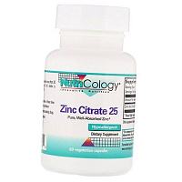 Цитрат Цинка, Zinc Citrate 25, Nutricology