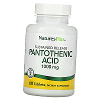 Пантотеновая кислота, Pantothenic Acid 1000, Nature's Plus