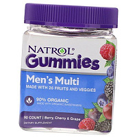Жевательные Мультивитамины для мужчин, Mens Multi Gummies, Natrol