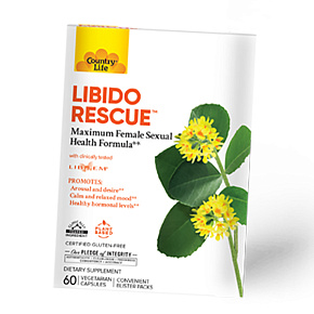 Комплекс для поддержания женского сексуального здоровья, Libido Rescue, Country Life