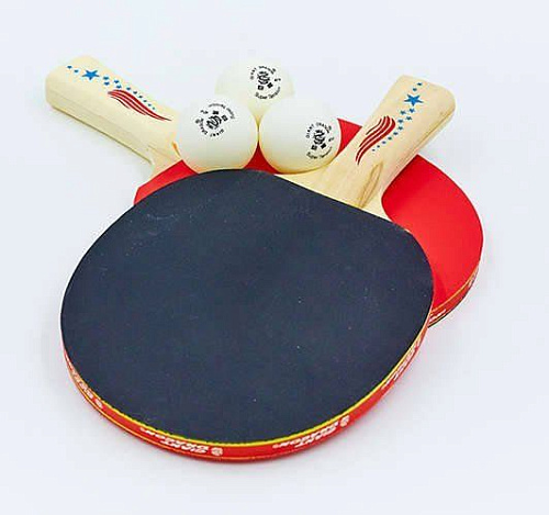 Набор для настольного тенниса MT-5683 ( Черно-красный Набор)