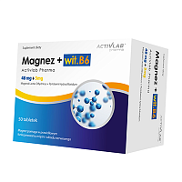 Магний Витамин В6, Magnez B6, Activlab