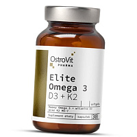 Омега 3 Витамины Д3 К2, Pharma Elite Omega 3 D3 + K2, Ostrovit