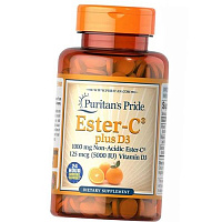 Эстер С с Витамином Д3, Ester C plus Vitamin D3, Puritan's Pride