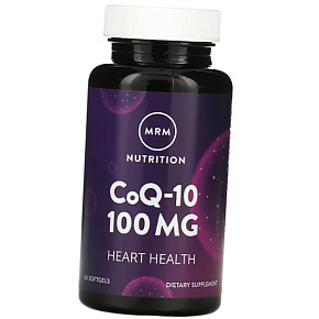 Коэнзим Q10 с Витамином Е, CoQ-10 100, MRM 