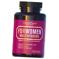 Мультивитамины для женщин, For Women Multivitamins, Golden Pharm