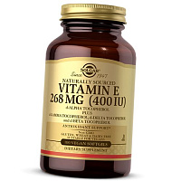 Витамин Е, Vitamin E 400 Vegan, Solgar