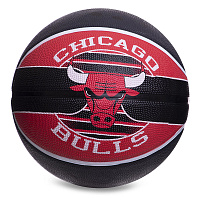 Мяч баскетбольный резиновый NBA Team Chicago Bulls 83503Z купить