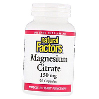 Natural Factors Magnesium Citrate