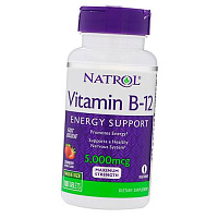 Витамин В12 быстрорастворимый, максимальная эффективность, Vitamin B-12 5000, Natrol