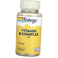 Витамины группы В, Vitamin B-Complex 50, Solaray