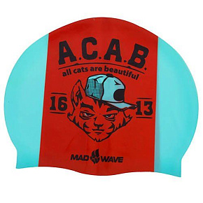Шапочка для плавания A.C.A.B. M055823000W купить