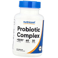 Пробиотический Комплекс, Probiotic Complex 50 Billion, Nutricost