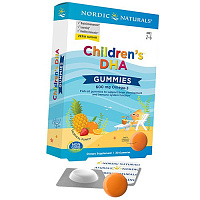 Рыбий жир для детей, Children’s DHA Gummies, Nordic Naturals