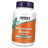 Магній Малат, Magnesium Malate 1000, Now Foods 