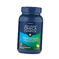 Омега 3 6 9, Omega Complex Triple Strength, GNC