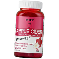 Яблочный уксус в жевательных конфетах, Apple Cider Gummies, Weider